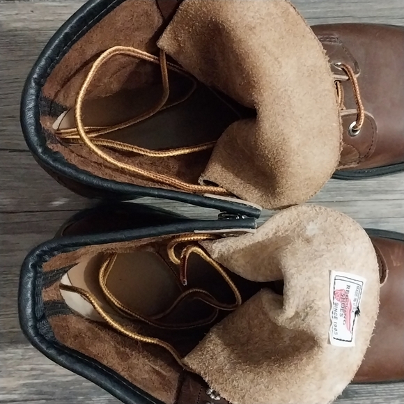 Red Wing Supersole Mens Steel Toe Work Boots Size 10.5 Brown Leather Boots main image 7